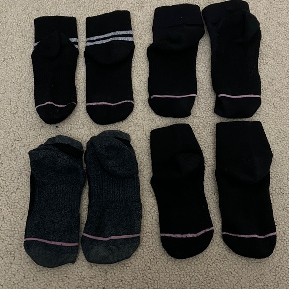 Dr Motion Compression 6 pair Quarter Socks 1 pair Ankle Cushion Arch Support - Picture 3 of 6